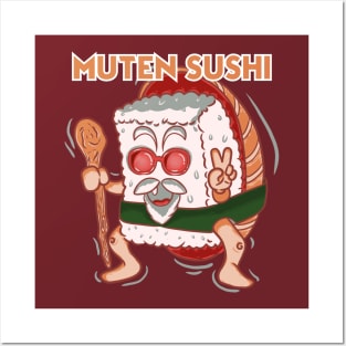 muten sushi Posters and Art